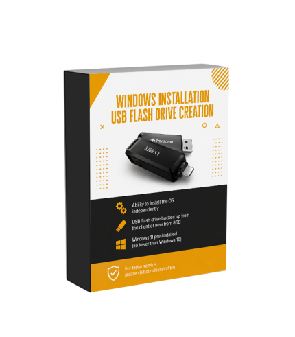 Windows Installation USB Flash Drive Creation