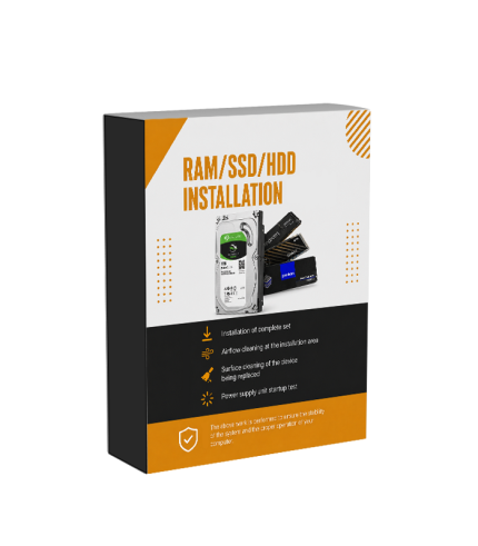RAM/SSD/HDD Installation