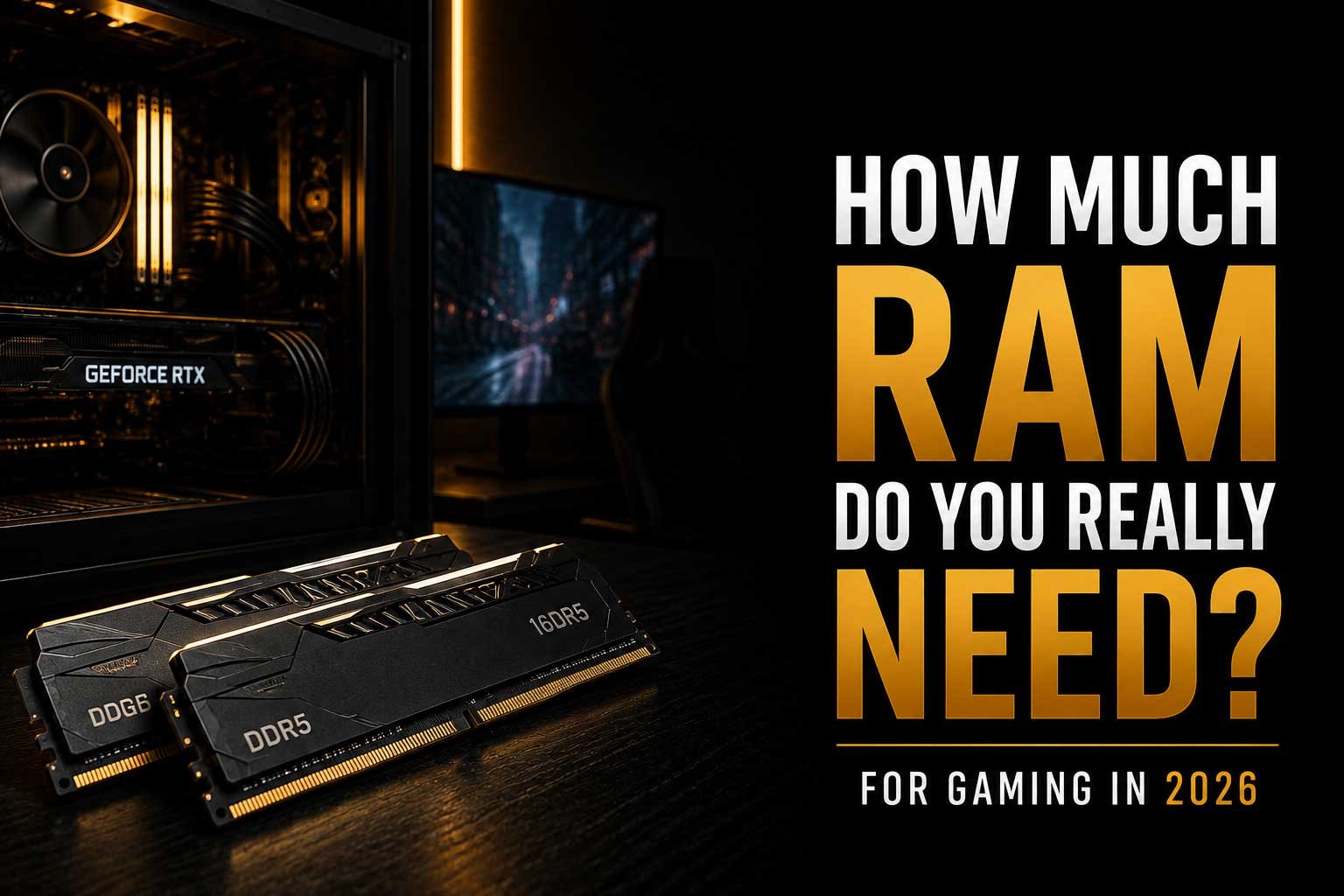 How Much RAM Do You Really Need for Gaming in 2026?