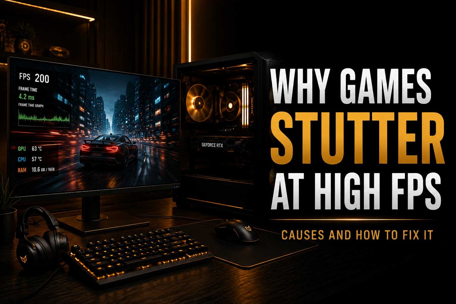 Why Games Stutter at High FPS