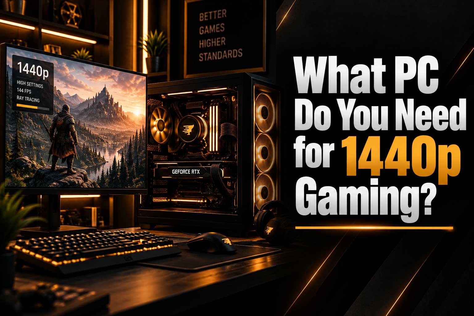 What PC Do You Need for 1440p Gaming?