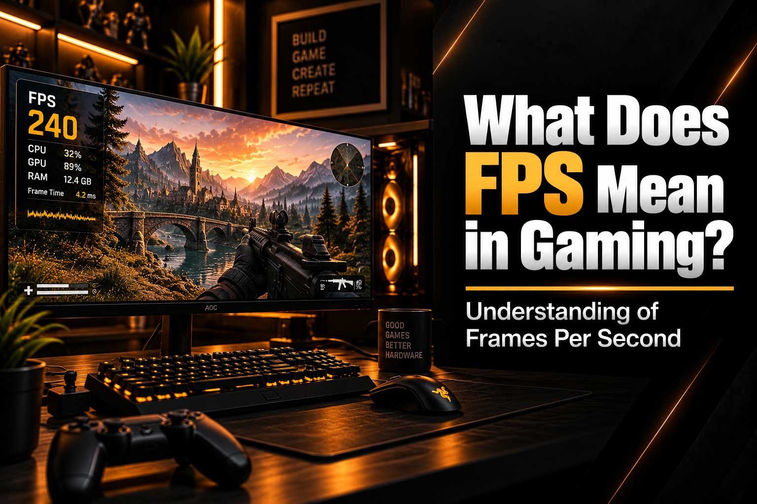 What Does FPS Mean in Gaming? Understading of Frames Per Second