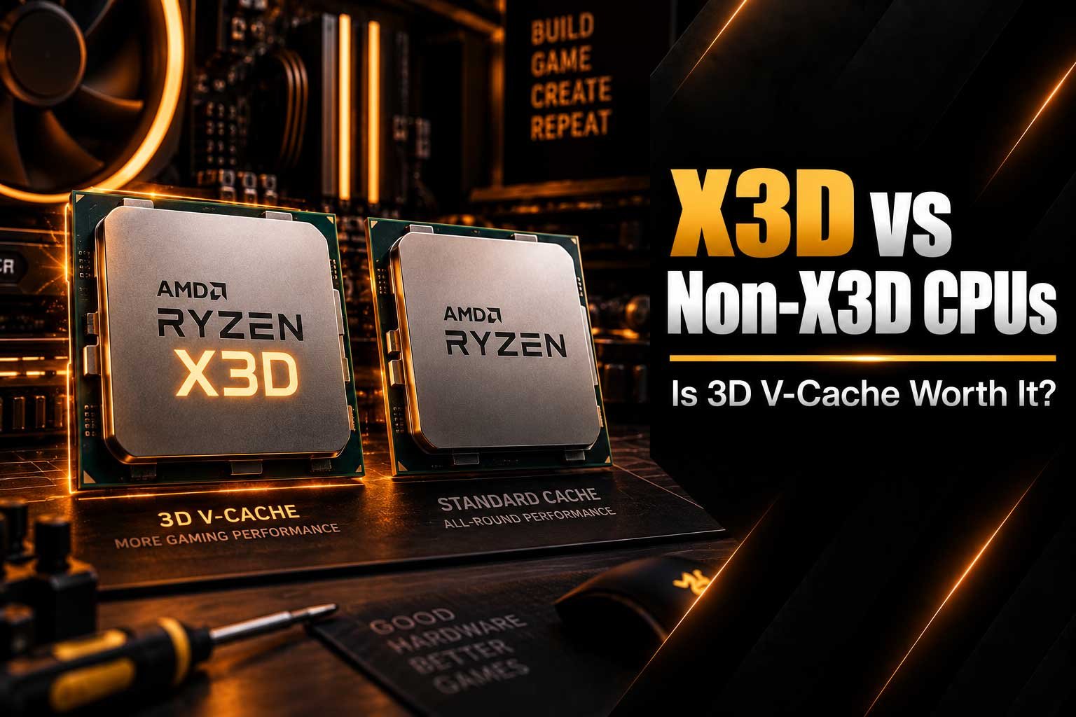 X3D vs Non-X3D CPUs: Is 3D V-Cache Worth It?