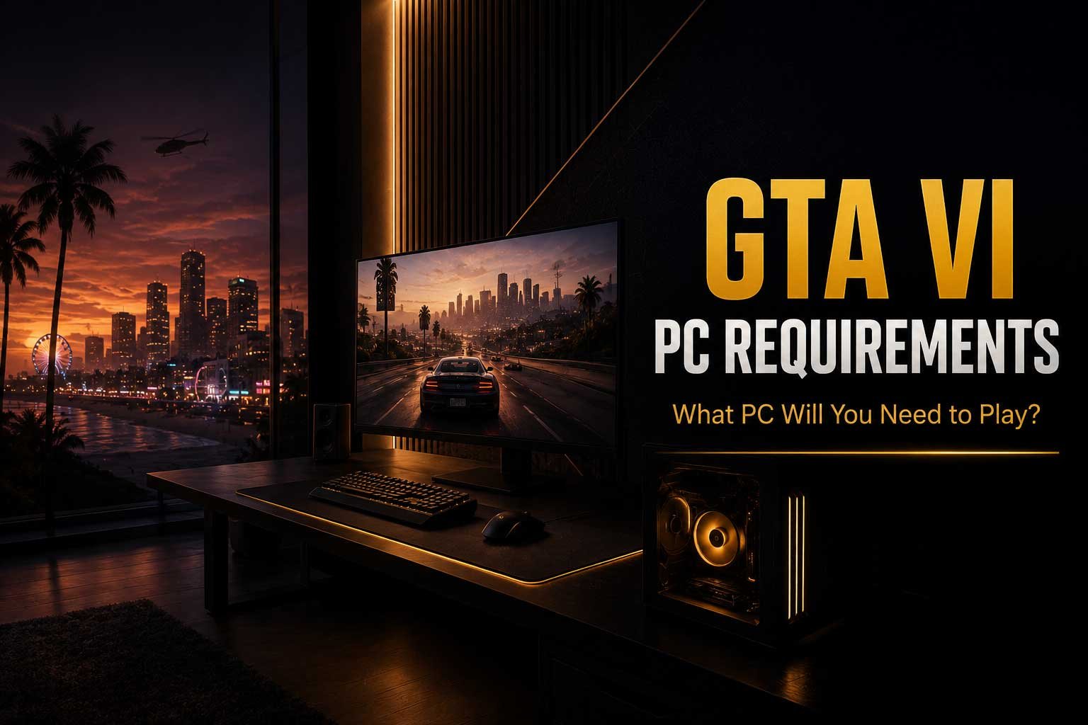 GTA VI PC Requirements: What PC Will You Need to Play GTA 6?